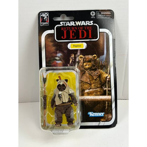 Paploo ROTJ 40th “Back of Vintage Kenner” Carded – Fair / Damage - Picture 1 of 8